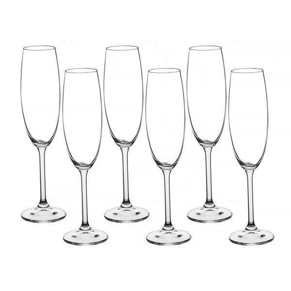 Набор бокалов Crystalite Bohemia Сolibri 6 пр. (024-151)