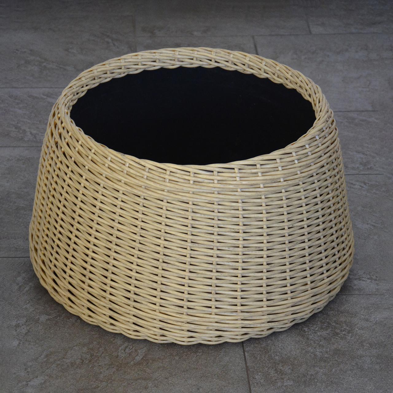 Подставка-юбка под елку плетеная из искусственного ротанга/ручной работы M Светлое дерево (23296059) - фото 7 Подставка-юбка под елку плетеная из искусственного ротанга/ручной работы M Светлое дерево (23296059) - фото 7