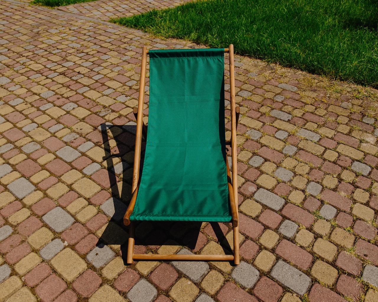 Шезлонг для дачи тканевый XRmaster Коричневый/Зеленый (КШ-002/1) - фото 3 Шезлонг для дачи тканевый XRmaster Коричневый/Зеленый (КШ-002/1) - фото 3