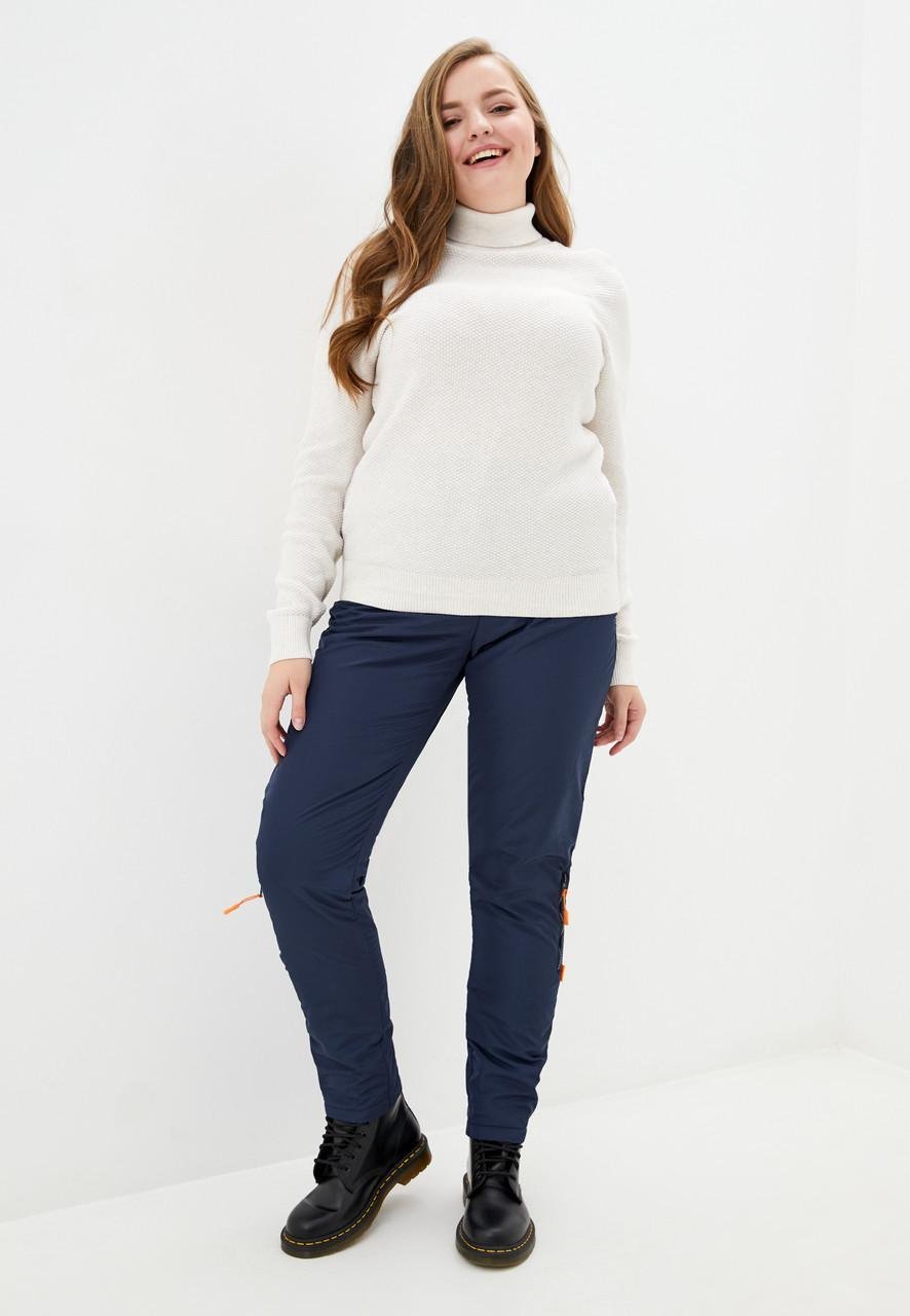 Штаны женские зимние из плащевой ткани на флисе р. 54 (1525Ч 54) - фото 7 Штаны женские зимние из плащевой ткани на флисе р. 54 (1525Ч 54) - фото 7