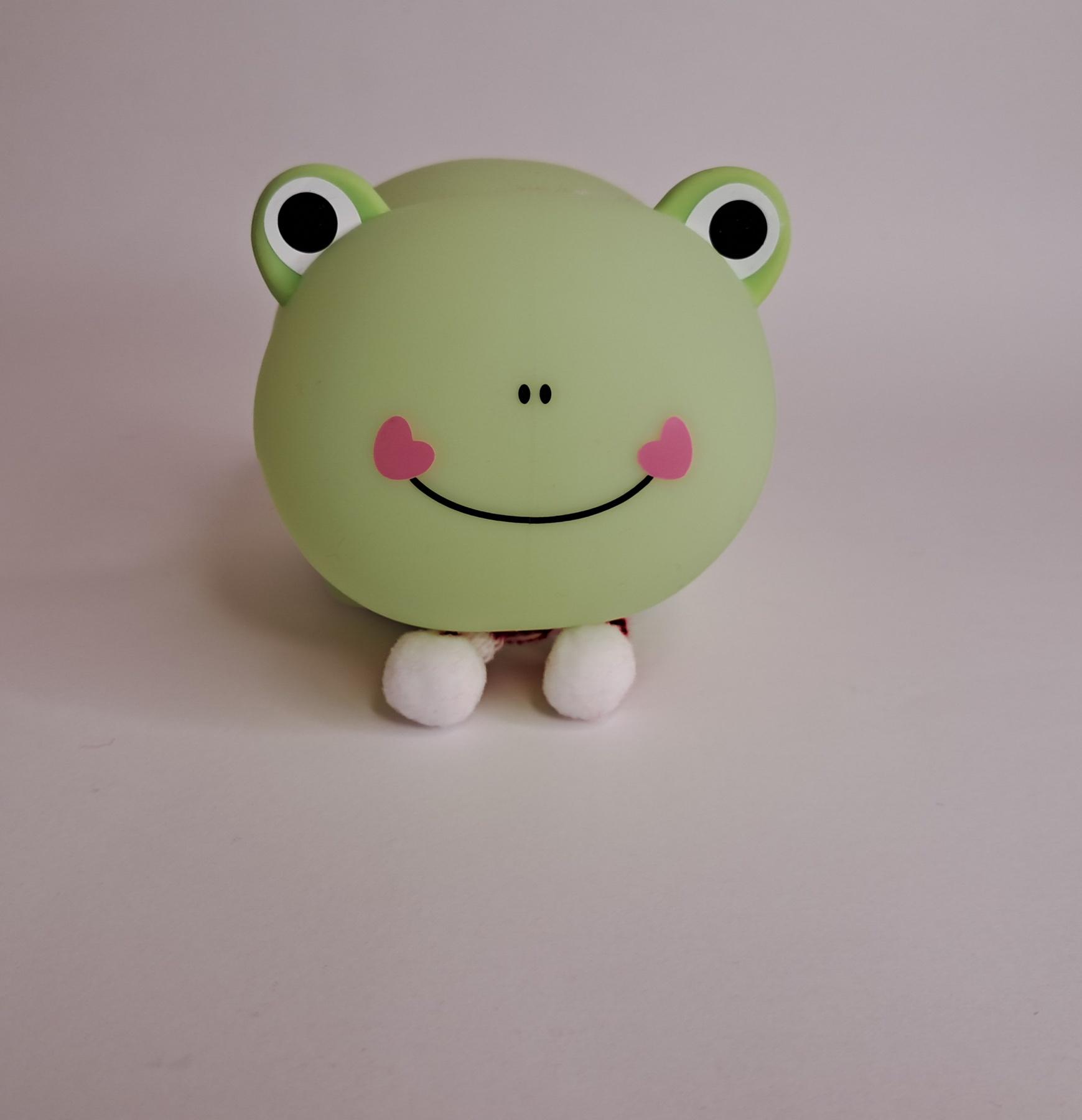 Ночник силиконовый аккумуляторный Любовная Лягушка (543-31-Frog)