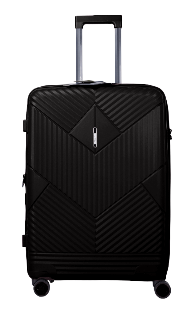 Валіза Airtex 639 L поліпропілен з розширенням 78х50х31 см 114 л Чорний - фото 1 Валіза Airtex 639 L поліпропілен з розширенням 78х50х31 см 114 л Чорний - фото 1