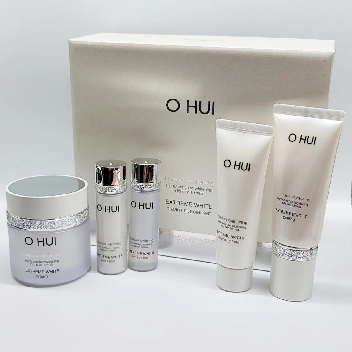 Крем интенсивно осветляющий O HUI Extreme White cream Special Set (8801051246070)