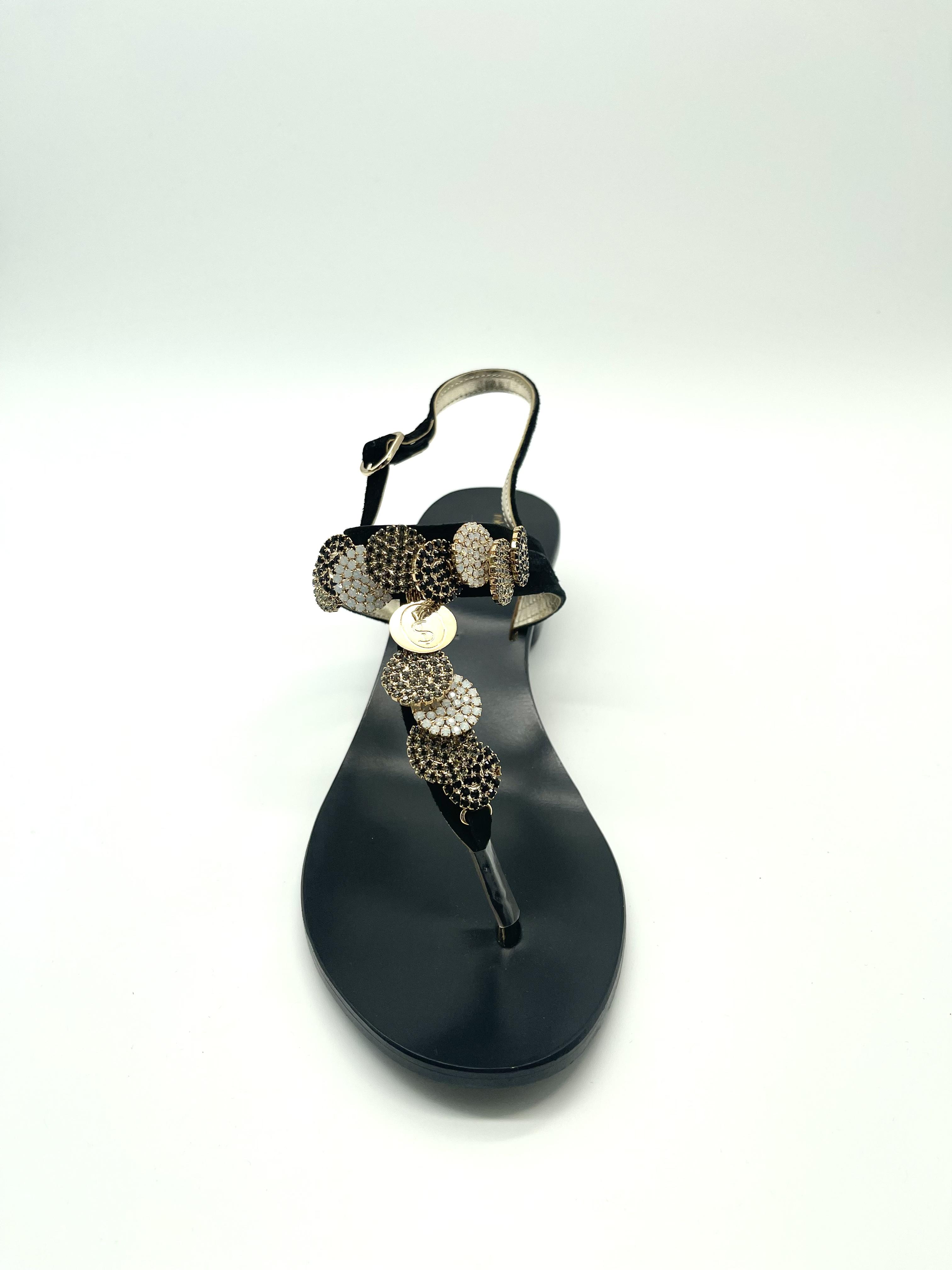 Босоніжки жіночі R.Serpentini 109 р. 40 Чорний - фото 4 Босоніжки жіночі R.Serpentini 109 р. 40 Чорний - фото 4