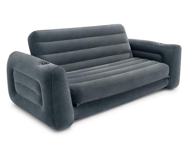 Диван-трансформер надувной Intex 66552 203x105x60 см Серый (D-2019091924) - фото 6 Диван-трансформер надувной Intex 66552 203x105x60 см Серый (D-2019091924) - фото 6