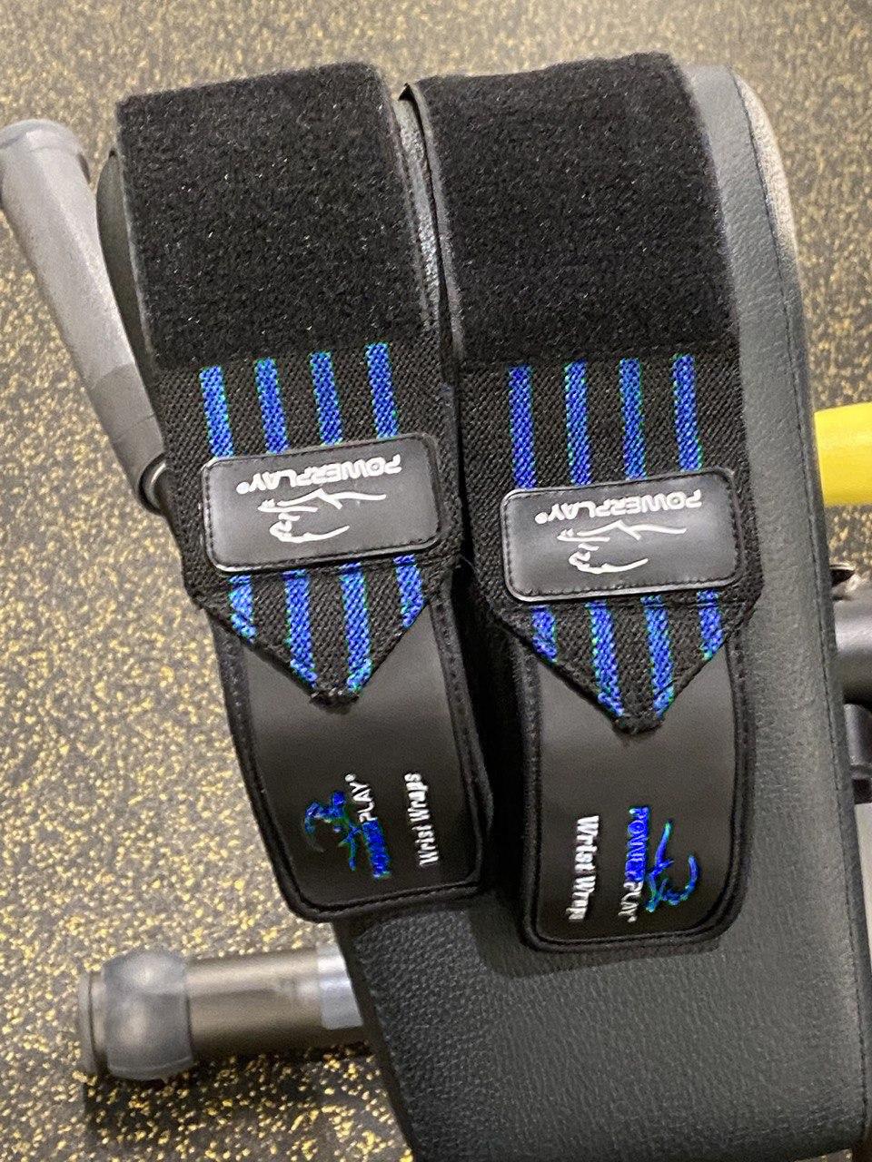 Бинти кистові PowerPlay 3081 Gym WristT Wraps Чорно-синій (A-013263) - фото 7 Бинти кистові PowerPlay 3081 Gym WristT Wraps Чорно-синій (A-013263) - фото 7