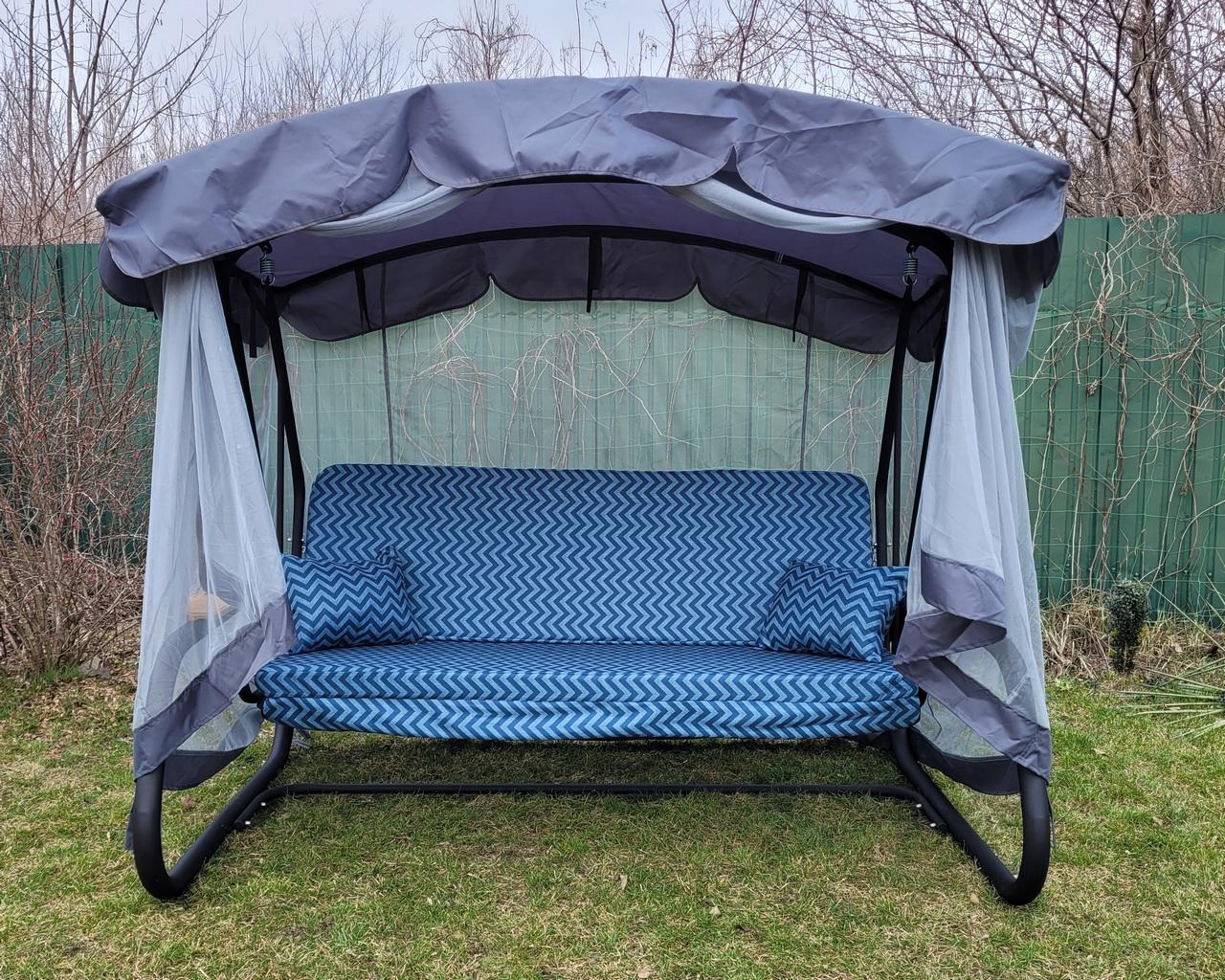 Садова гойдалка GreenGard "Чорна перлина" (Арт.041)