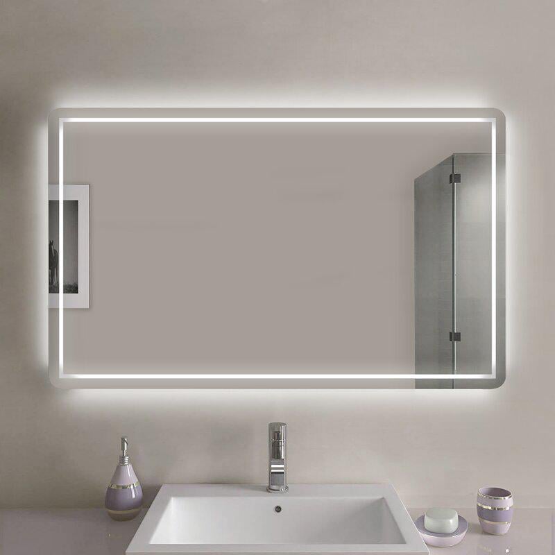 Зеркало Dim Dzerkal MARCA с LED-подсветкой 50х70 см (4687)