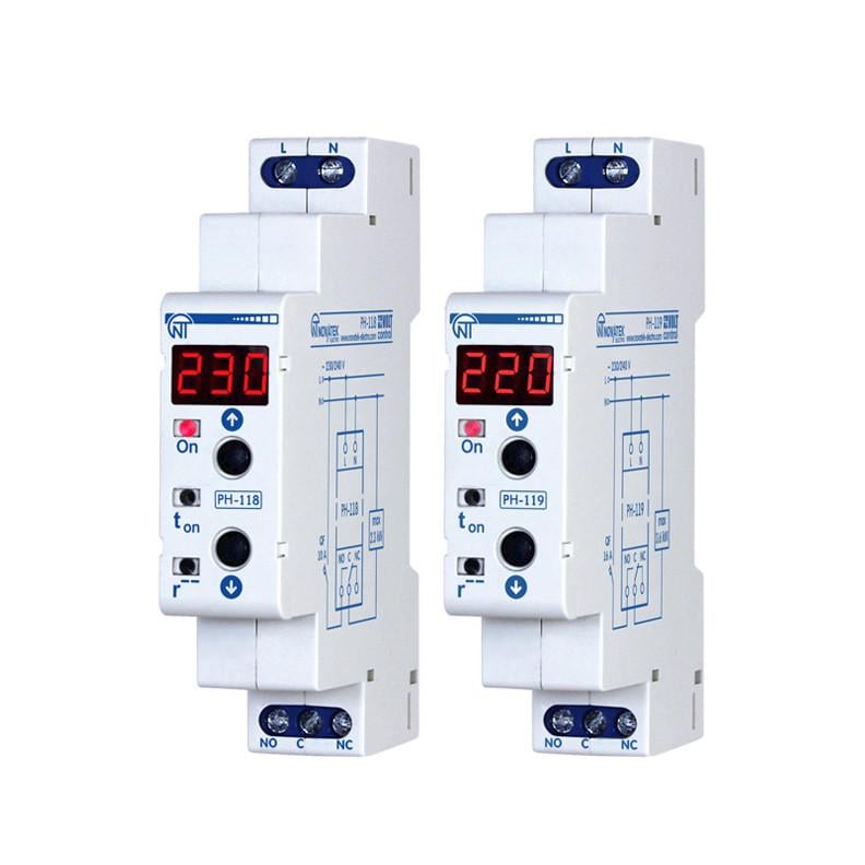 Реле напряжения Новатек Электро РН-118 - фото 4 Реле напряжения Новатек Электро РН-118 - фото 4