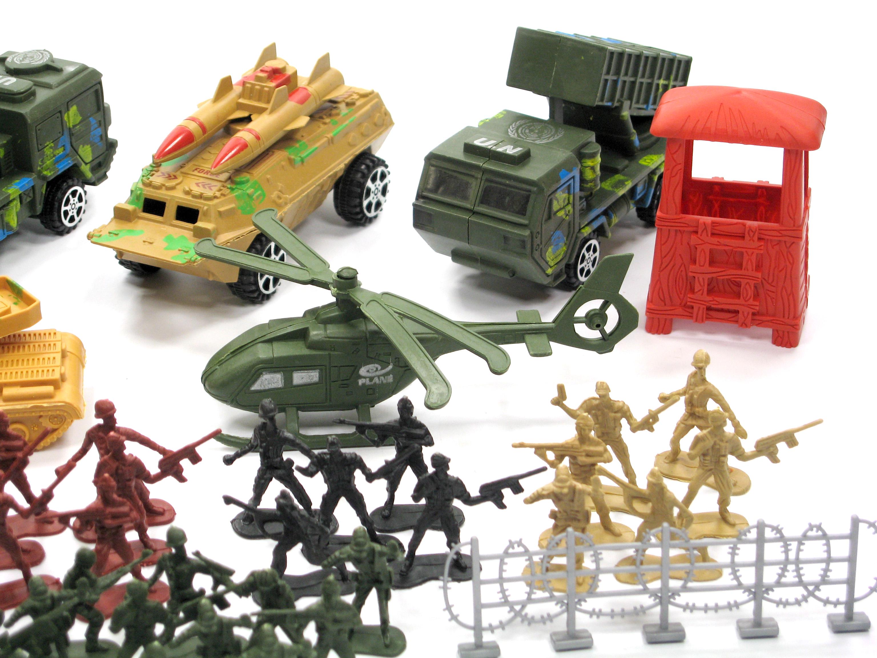 Набір військовий 8210-25 військова техніка/солдатики/вишка - фото 3