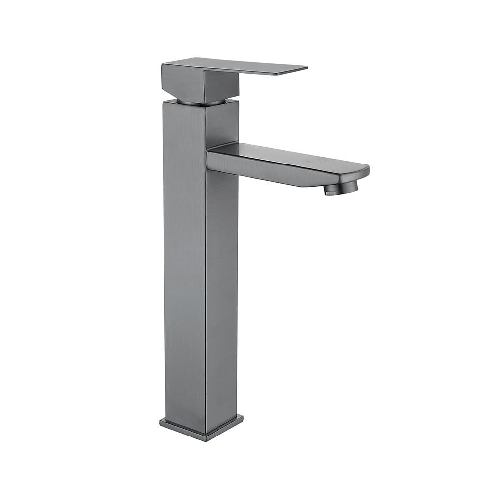 Смеситель для умывальника Wezer PRO11-02-GUNGREY оруженная сталь (10771927)