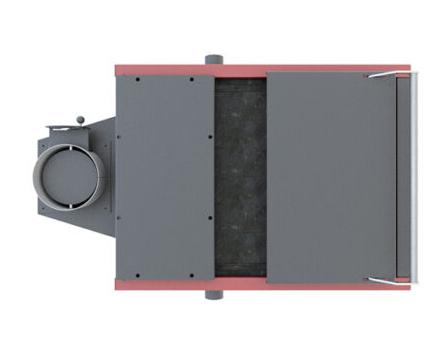 Котел шахтний Termico КДГ з механічним регулюванням 50 кВт 315 л Червоний з чорним (29417092) - фото 5 Котел шахтний Termico КДГ з механічним регулюванням 50 кВт 315 л Червоний з чорним (29417092) - фото 5