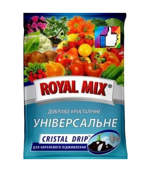 Удобрение Cristal Drip Универсальное ТД Гекса-Украина 04-01-066 20 г (IR01718)