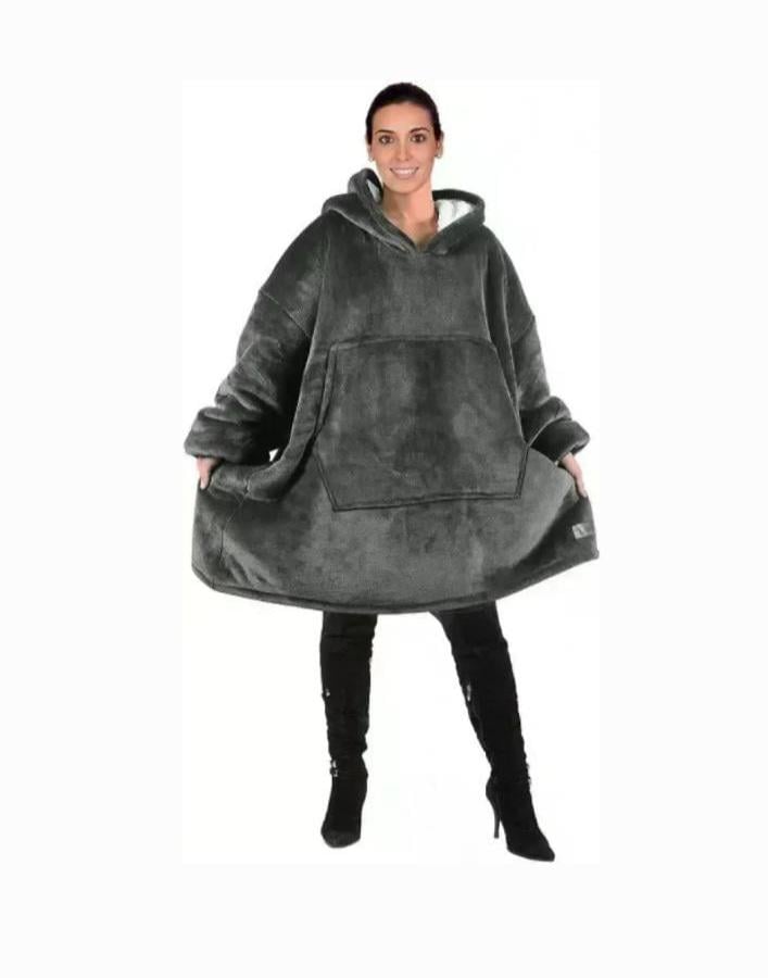 Худі Huggle Hoodie M-118 Сірий (А59055)