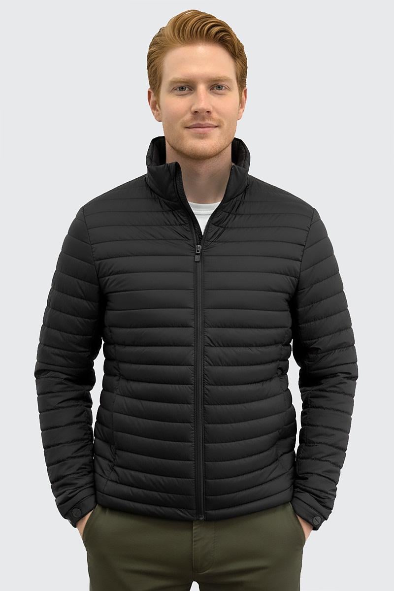 Куртка мужская стеганная р. 54 Черный (SB-26185-vostok-black)