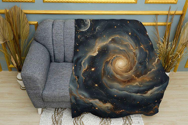 Плед 3D Big space Sun плюш двошаровий 135х150 см (114339-2)