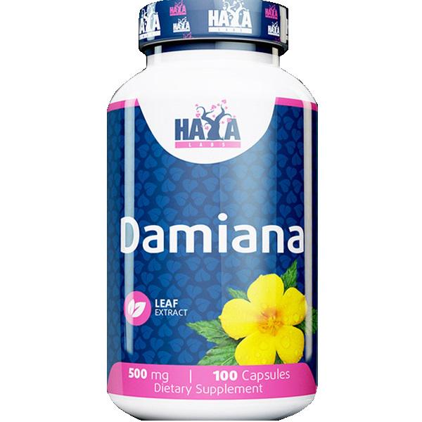 Екстракти підвищення імунітету Haya Labs Damiana Leaf Extract 100 капс. (000019565)