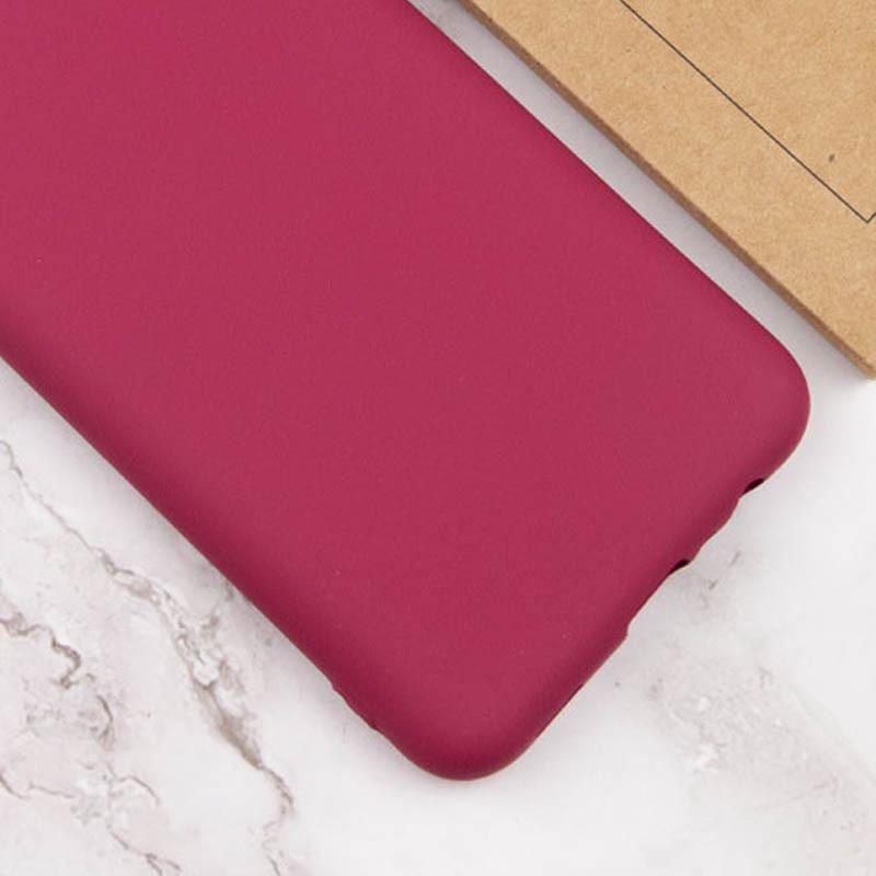 Протиударний Чохол Silicone Cover Lakshmi Full Camera (A) для TECNO POP 5 Бордовий / Marsala - фото 3