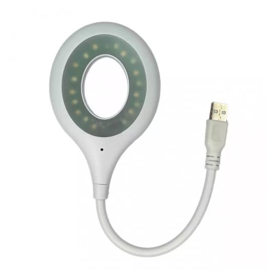 Лампа-нічник настільна LK-50 USB LED з голосовим керуванням англійська 1,5 Вт (17945233)