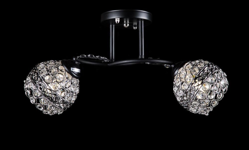 Люстра с плафонами Ray L7331/2 (BLK) (IR005818)