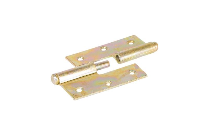 Петля накладна Господар ліва оцинкована 85 мм (92-0756) Петля накладна Господар ліва оцинкована 85 мм (92-0756)