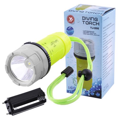 Фонарь Yajia YJ-998-LM 4xAA подводный (t6522) - фото 2 Фонарь Yajia YJ-998-LM 4xAA подводный (t6522) - фото 2