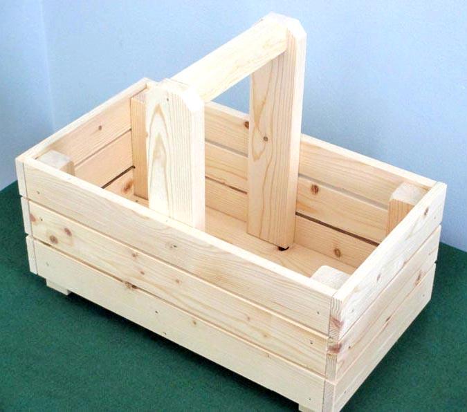 Корзинка подарочная из дерева Тотхил Бланже (ПДК-001401) Корзинка подарочная из дерева Тотхил Бланже (ПДК-001401)