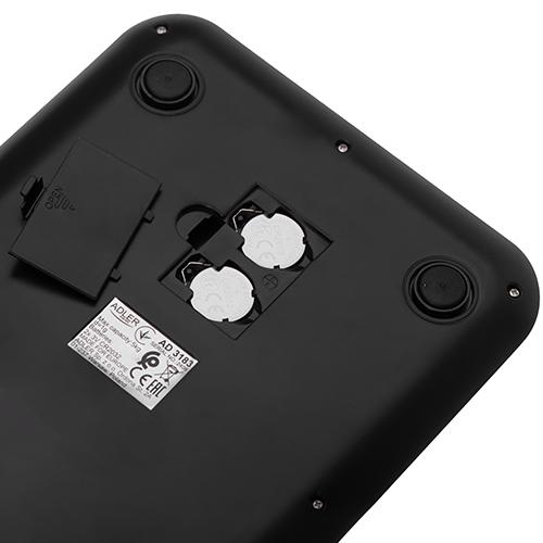 Весы кухонные электронные Adler AD3183 дисплей с подсветкой точность 1 г Black (612318) - фото 6 Весы кухонные электронные Adler AD3183 дисплей с подсветкой точность 1 г Black (612318) - фото 6