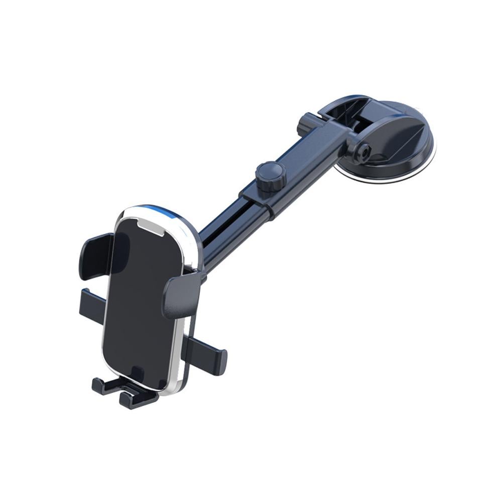 Тримач для телефона в машину ZD-S1 на присоску Чорний з срібним (23230765) - фото 2 Тримач для телефона в машину ZD-S1 на присоску Чорний з срібним (23230765) - фото 2
