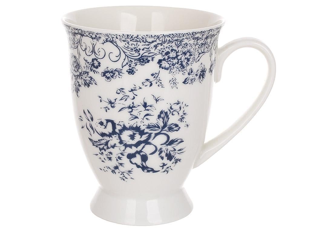 Чашка фарфоровая BonaDi Английская Роза 350 мл (K192)