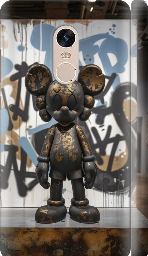 Чехол на Xiaomi Redmi Note 4 Bronze kaws v2 (6098m-352-42517)