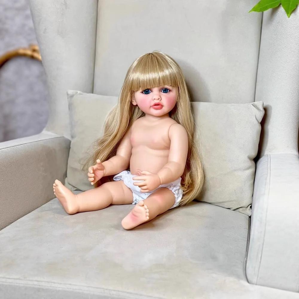 Кукла Reborn Дарина винил-силиконовая с соской/бутылочкой 55 см (1724098158) - фото 9 Кукла Reborn Дарина винил-силиконовая с соской/бутылочкой 55 см (1724098158) - фото 9