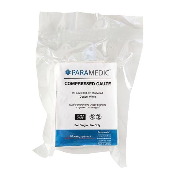 Бинт для тампонади Paramedic Compressed Gauze (НФ-00001338)