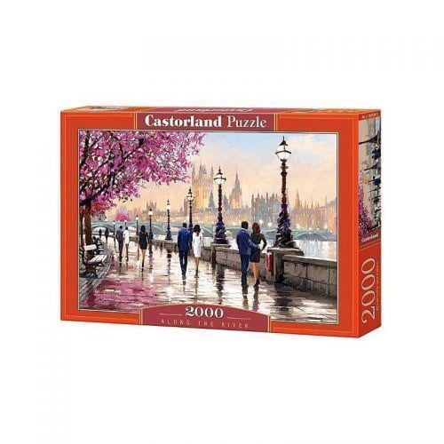Пазл Набережная 2000 элементов (C-200566-CS)
