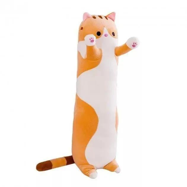 Мягкая игрушка Кот Батон 90 см Коричневый (MIKB-80-90) - фото 1 Мягкая игрушка Кот Батон 90 см Коричневый (MIKB-80-90) - фото 1