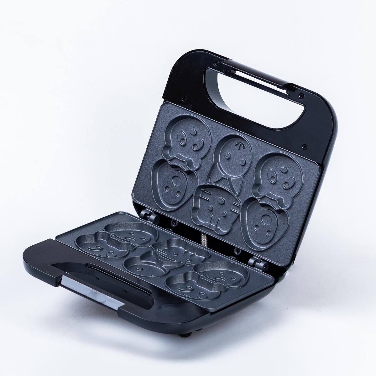 Вафельница Sokany SK-08005 для выпечки мультяшных панкейков Черный (SK08005) Вафельница Sokany SK-08005 для выпечки мультяшных панкейков Черный (SK08005)