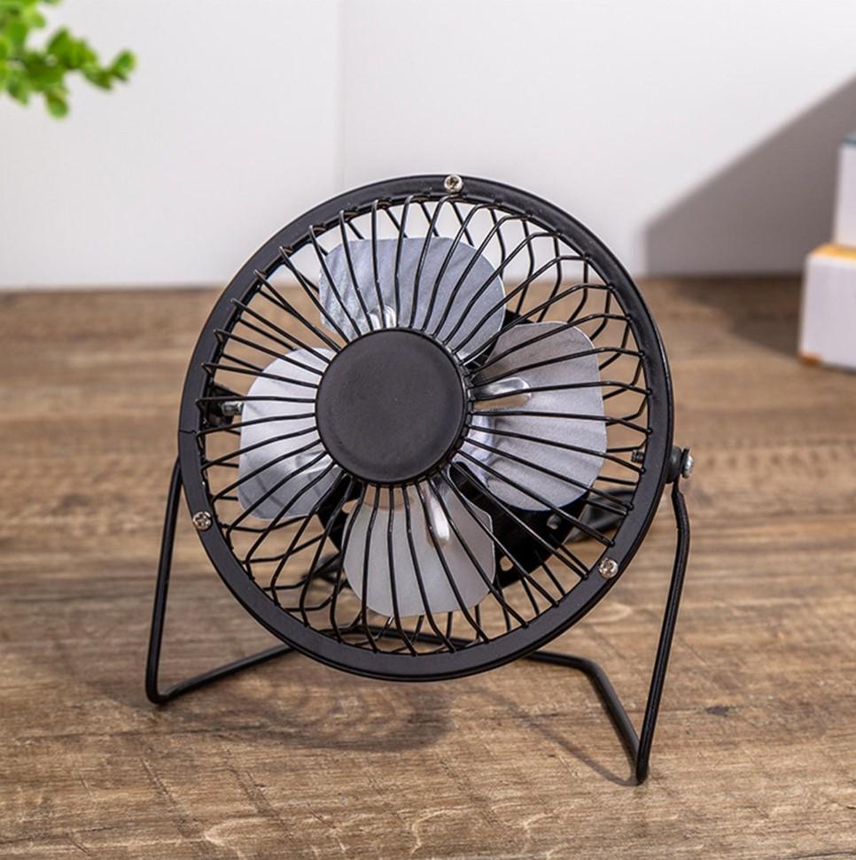 Вентилятор USB Mini Fan металлический корпус с регулировкой угла наклона Вентилятор USB Mini Fan металлический корпус с регулировкой угла наклона
