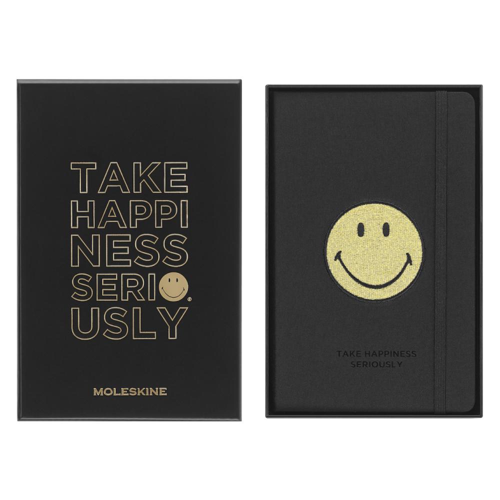 Планувальник позитиву Moleskine Smiley середній з подарунковим боксом (13429913) - фото 2