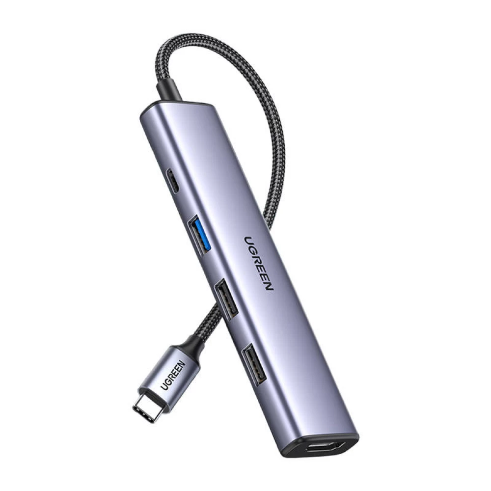 USB-хаб UGREEN CM478 USB-C To HDMI+1xUSB3.0 A+2xUSB2.0 A+PD Power Converter (UGR-15495) USB-хаб UGREEN CM478 USB-C To HDMI+1xUSB3.0 A+2xUSB2.0 A+PD Power Converter (UGR-15495)