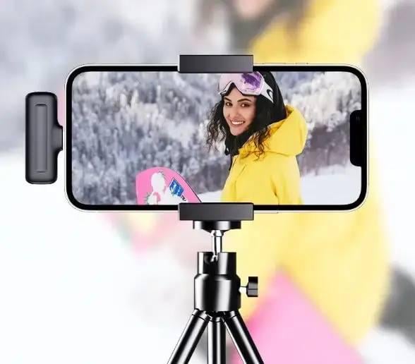 Мікрофон бездротовий петличний з кейсом на 2 мікрофони USB Type-C - фото 5