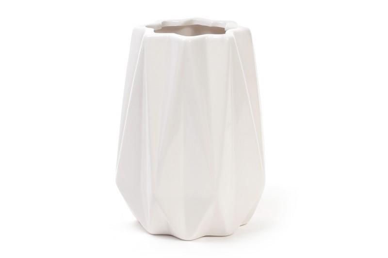 Ваза керамическая BonaDi 733134 16 см Белый (100238)