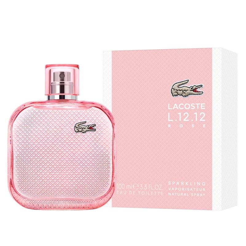 Туалетная вода для женщин Lacoste Eau De Lacoste L.12.12 Rose Sparkling 100 мл (86382)