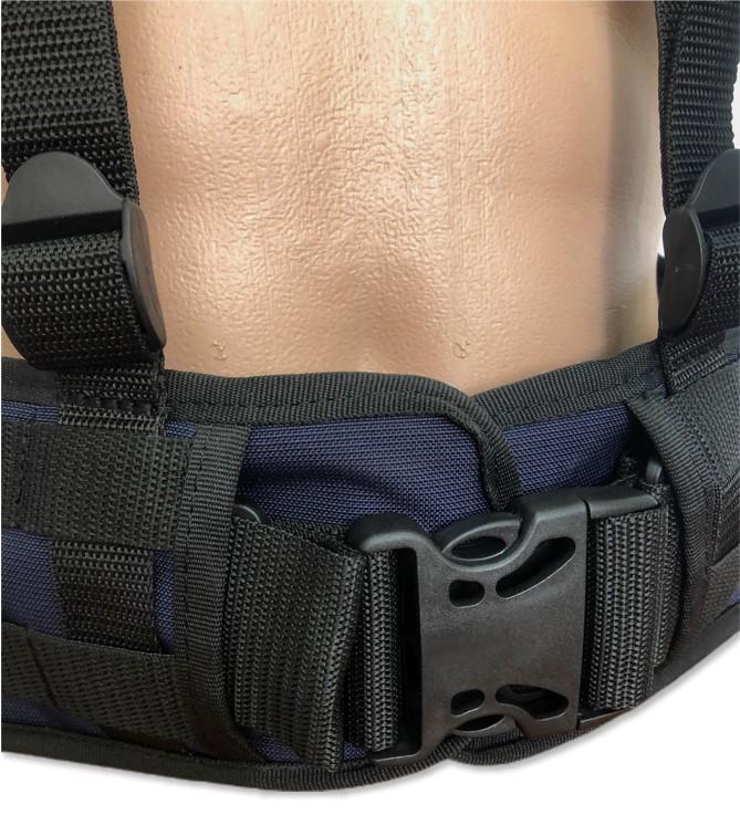 Розгрузка РПС UkrCossacks з плечовими ременями зі стропами Темно-синій - фото 3 Розгрузка РПС UkrCossacks з плечовими ременями зі стропами Темно-синій - фото 3