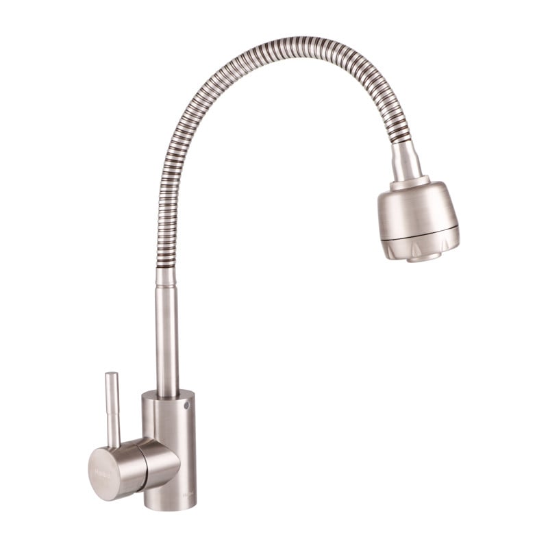 Смеситель для кухни Haiba SUS 011 С рефлективным изливом (HB3912) Смеситель для кухни Haiba SUS 011 С рефлективным изливом (HB3912)