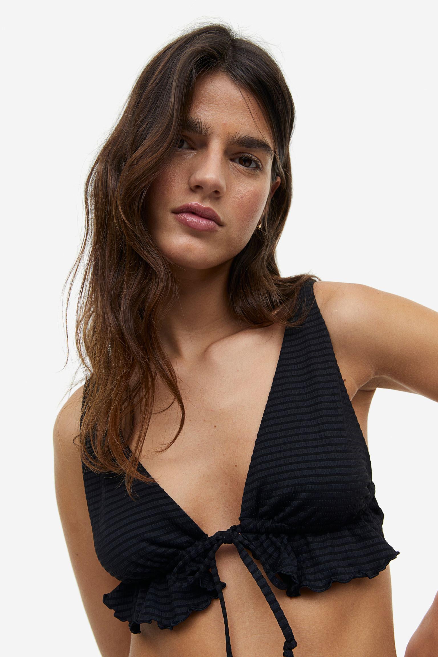 Купальний ліф H&M р. 36 Чорний (A5101149177)
