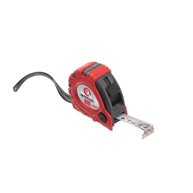 Рулетка Intertool MT-0305 Супер Магніт з металевим полотном 5 м 19 мм (110172)