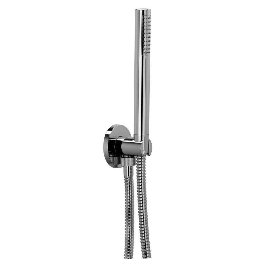 Душевый набор Bongio Sliding Rail со шлангом/ручной воронкой и держателем Хром (830CR0EPR)