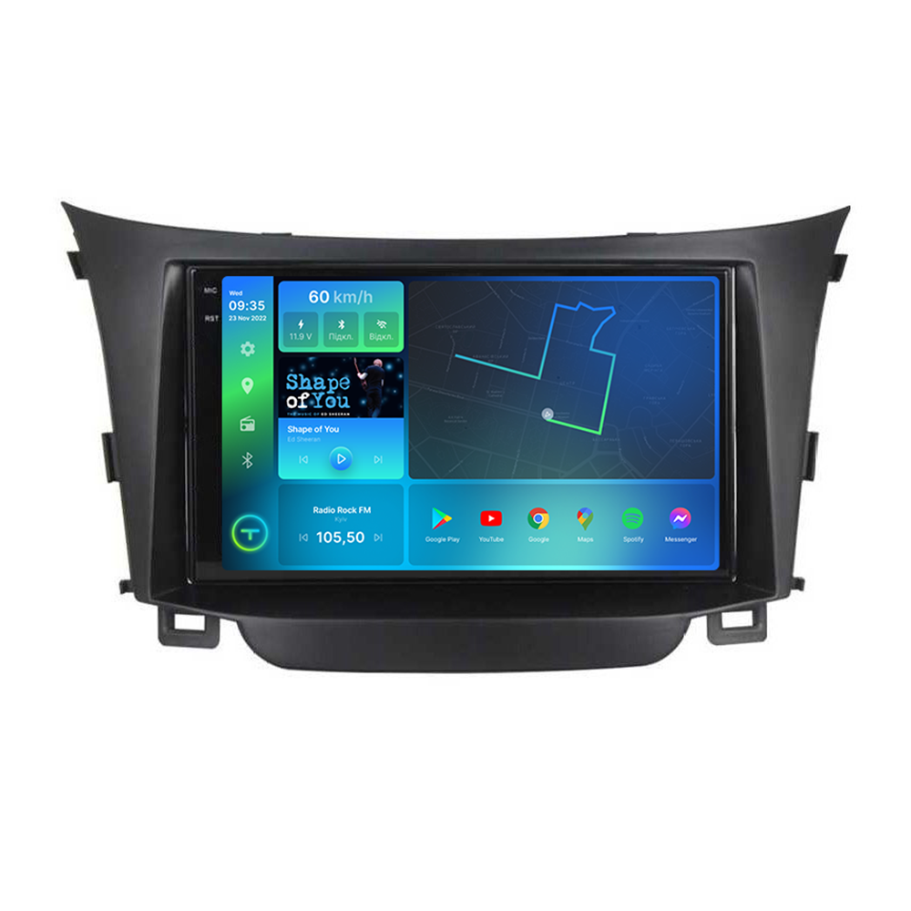 Автомагнитола штатная Torssen 2K F7232 Hyundai I30 2015 4G/Carplay/DSP (202301655)