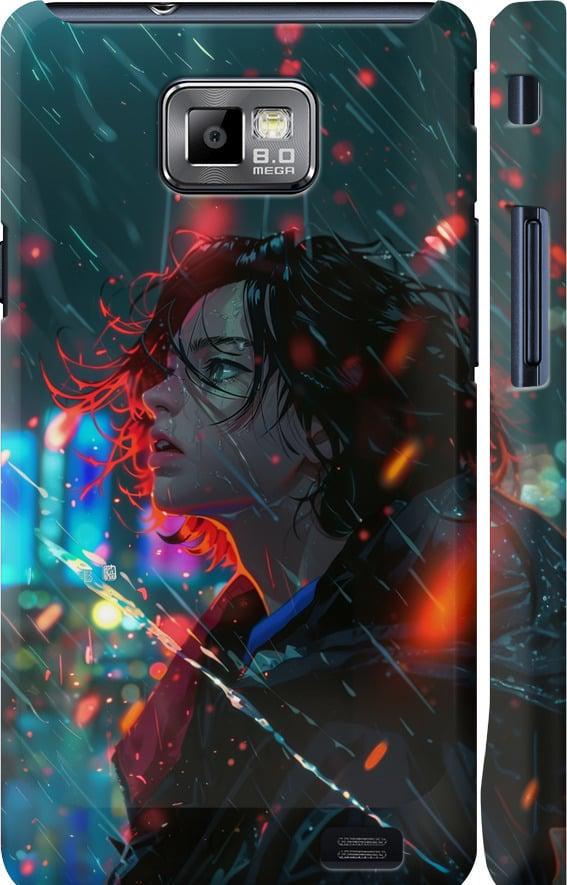 Чехол на Samsung Galaxy S2 i9100 Ночные огни (6096c-14-42517)