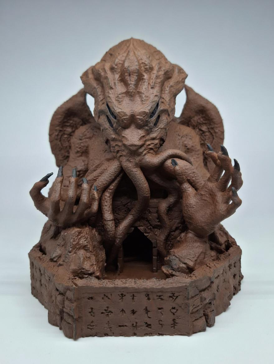 Башта для ігрових костів Dark Lord Cthulhu Коричневий (0301-3)